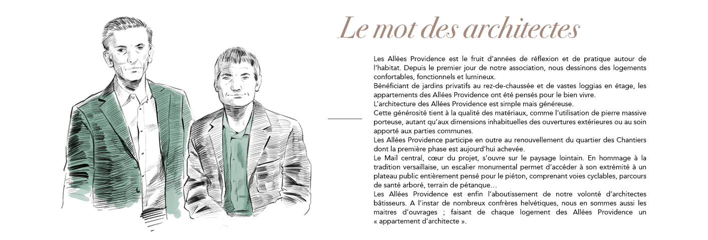 Le mot des architectes